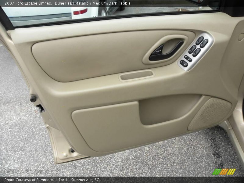 Dune Pearl Metallic / Medium/Dark Pebble 2007 Ford Escape Limited