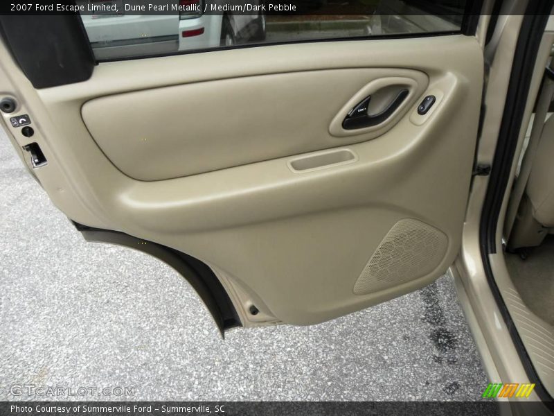 Dune Pearl Metallic / Medium/Dark Pebble 2007 Ford Escape Limited