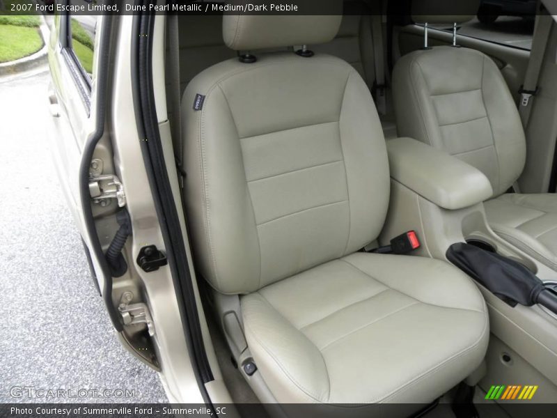 Dune Pearl Metallic / Medium/Dark Pebble 2007 Ford Escape Limited