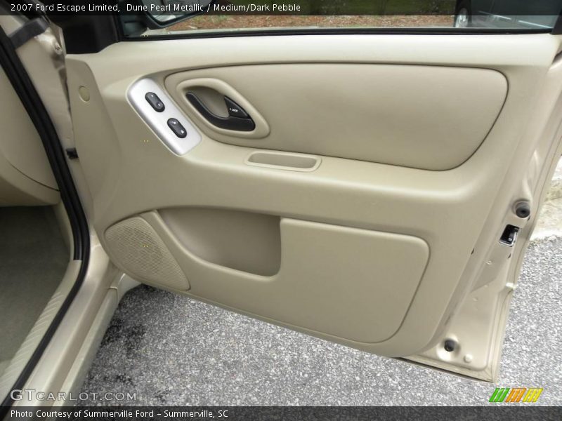 Dune Pearl Metallic / Medium/Dark Pebble 2007 Ford Escape Limited