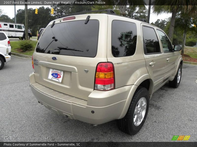 Dune Pearl Metallic / Medium/Dark Pebble 2007 Ford Escape Limited