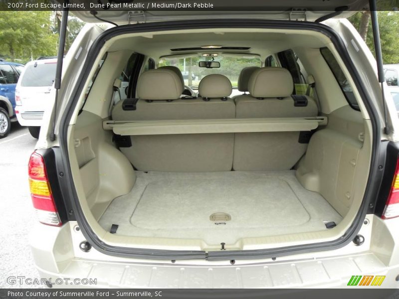 Dune Pearl Metallic / Medium/Dark Pebble 2007 Ford Escape Limited