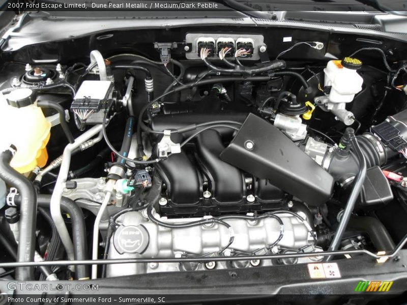 Dune Pearl Metallic / Medium/Dark Pebble 2007 Ford Escape Limited