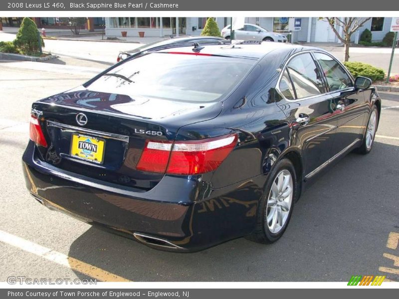 Black Sapphire Blue Pearl / Cashmere 2008 Lexus LS 460