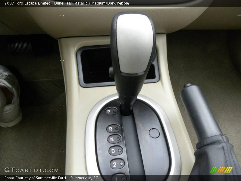 Dune Pearl Metallic / Medium/Dark Pebble 2007 Ford Escape Limited