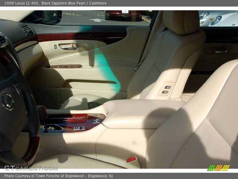Black Sapphire Blue Pearl / Cashmere 2008 Lexus LS 460