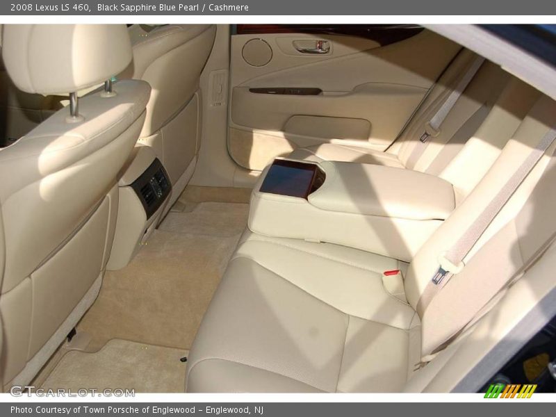 Black Sapphire Blue Pearl / Cashmere 2008 Lexus LS 460