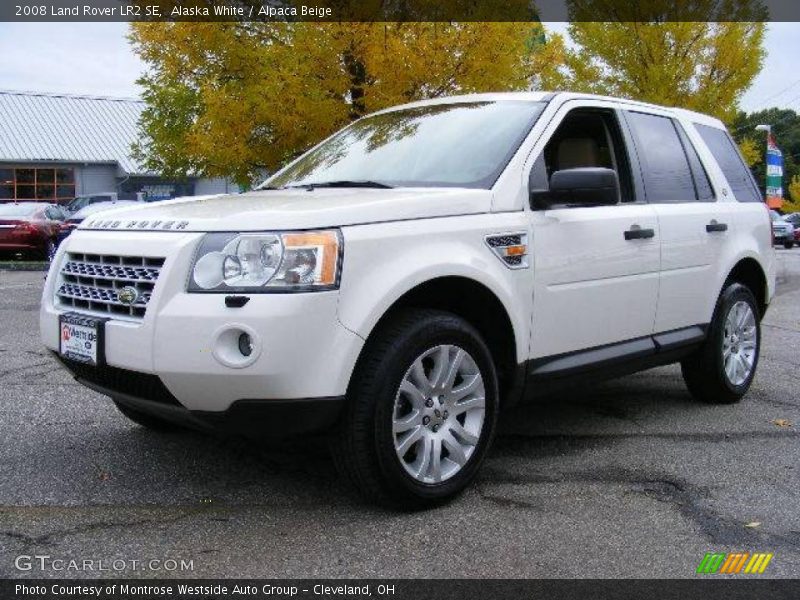 Alaska White / Alpaca Beige 2008 Land Rover LR2 SE