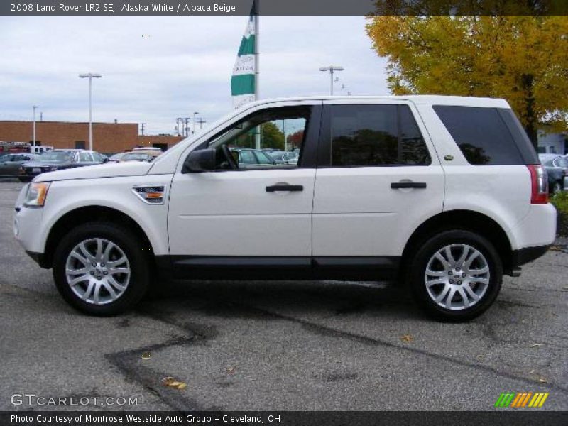 Alaska White / Alpaca Beige 2008 Land Rover LR2 SE