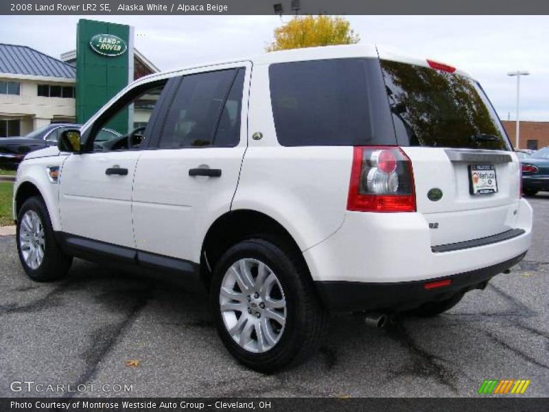 Alaska White / Alpaca Beige 2008 Land Rover LR2 SE