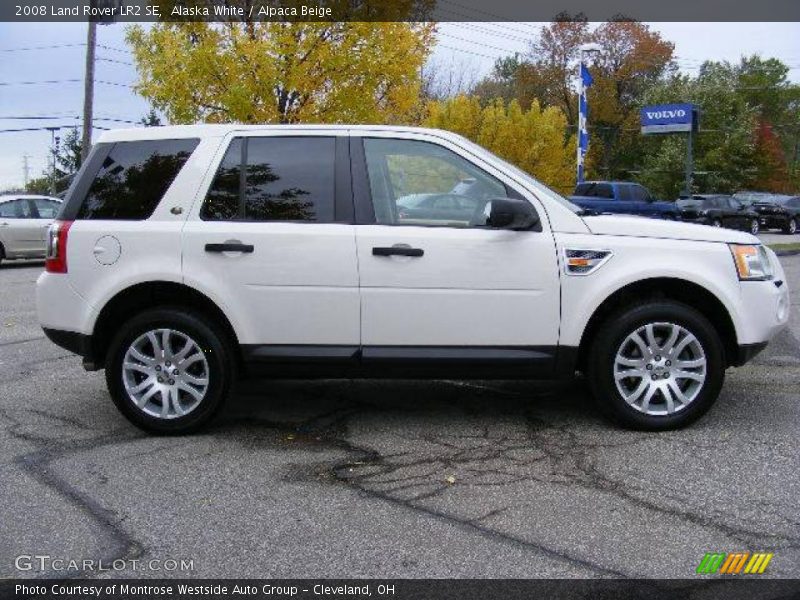 Alaska White / Alpaca Beige 2008 Land Rover LR2 SE