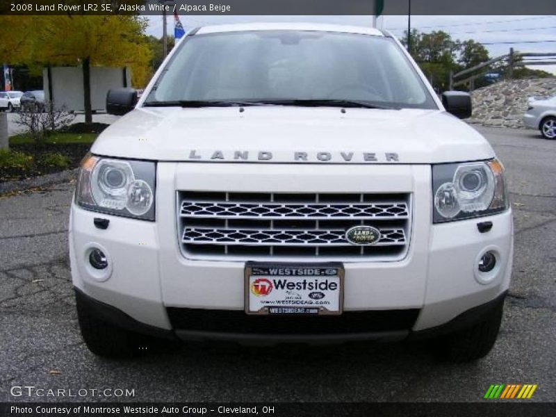 Alaska White / Alpaca Beige 2008 Land Rover LR2 SE