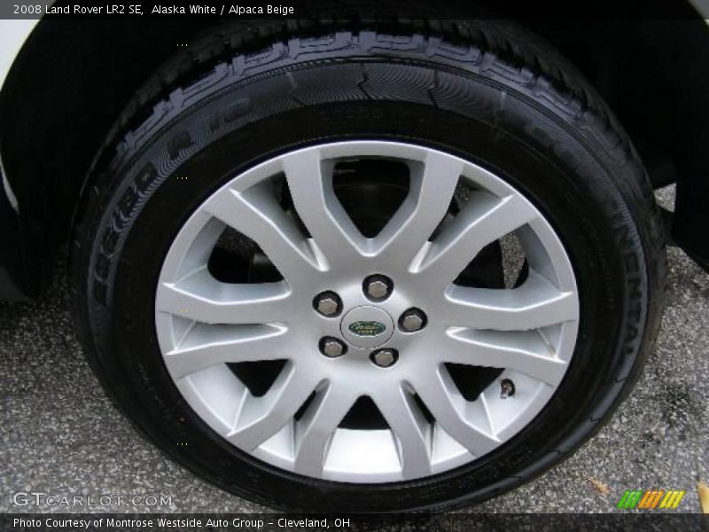 Alaska White / Alpaca Beige 2008 Land Rover LR2 SE