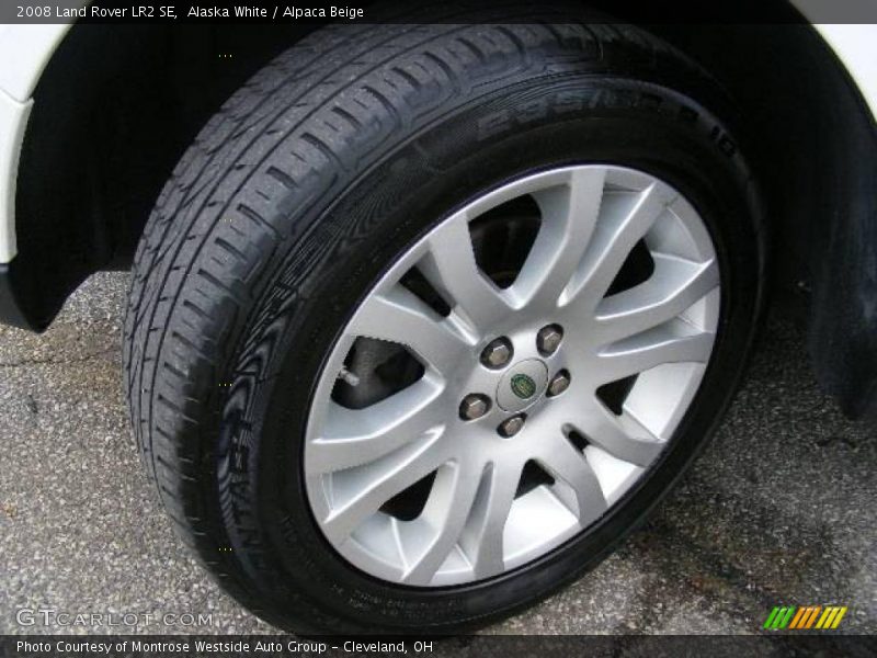Alaska White / Alpaca Beige 2008 Land Rover LR2 SE