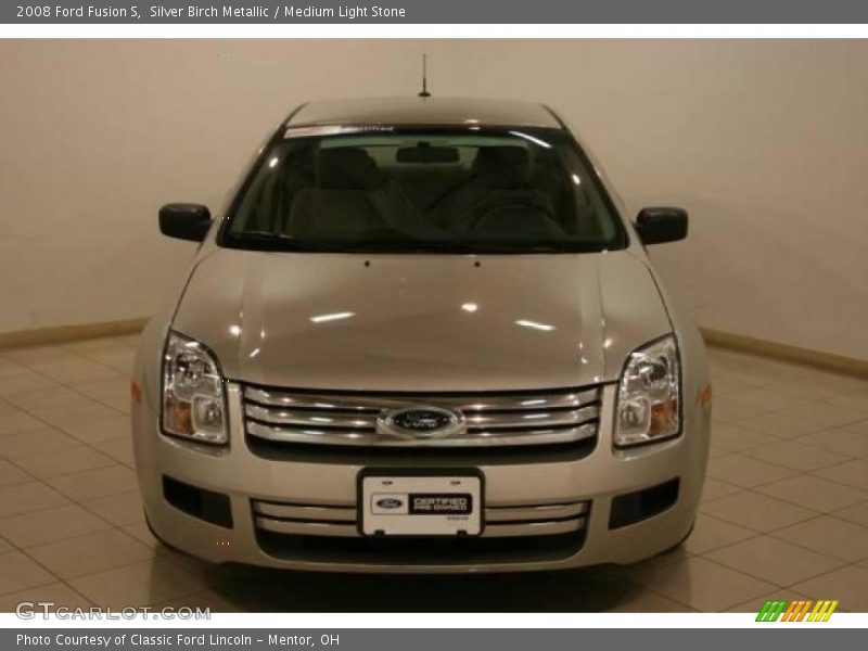 Silver Birch Metallic / Medium Light Stone 2008 Ford Fusion S