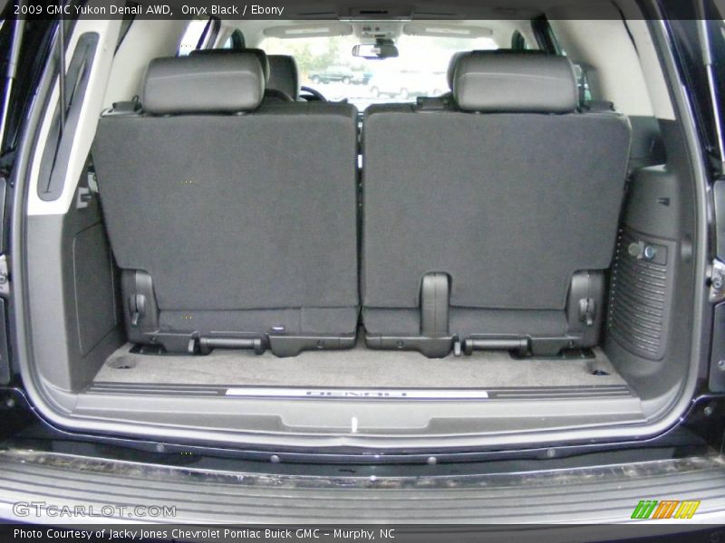 Onyx Black / Ebony 2009 GMC Yukon Denali AWD