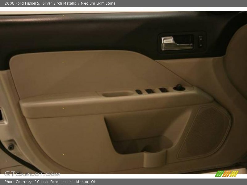 Silver Birch Metallic / Medium Light Stone 2008 Ford Fusion S