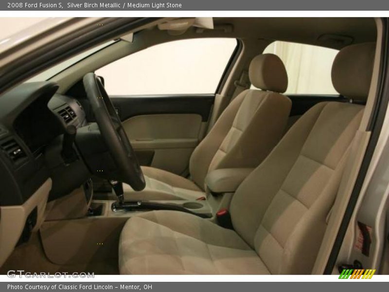 Silver Birch Metallic / Medium Light Stone 2008 Ford Fusion S