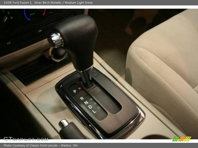 Silver Birch Metallic / Medium Light Stone 2008 Ford Fusion S