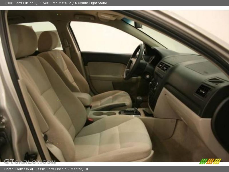 Silver Birch Metallic / Medium Light Stone 2008 Ford Fusion S