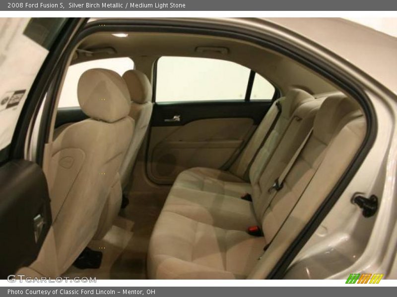 Silver Birch Metallic / Medium Light Stone 2008 Ford Fusion S