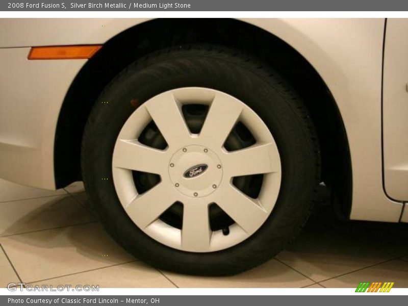 Silver Birch Metallic / Medium Light Stone 2008 Ford Fusion S