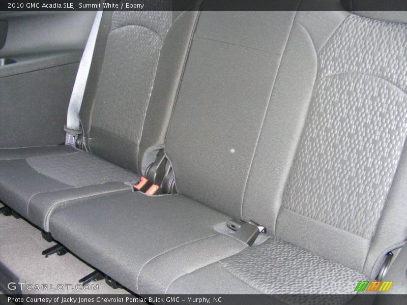 Summit White / Ebony 2010 GMC Acadia SLE