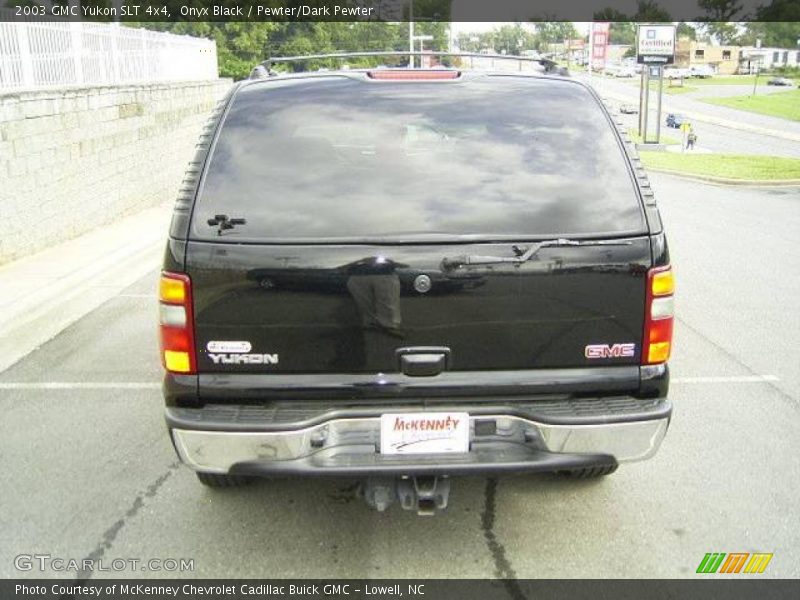 Onyx Black / Pewter/Dark Pewter 2003 GMC Yukon SLT 4x4