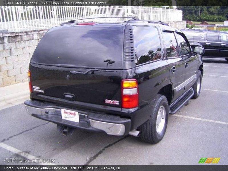 Onyx Black / Pewter/Dark Pewter 2003 GMC Yukon SLT 4x4
