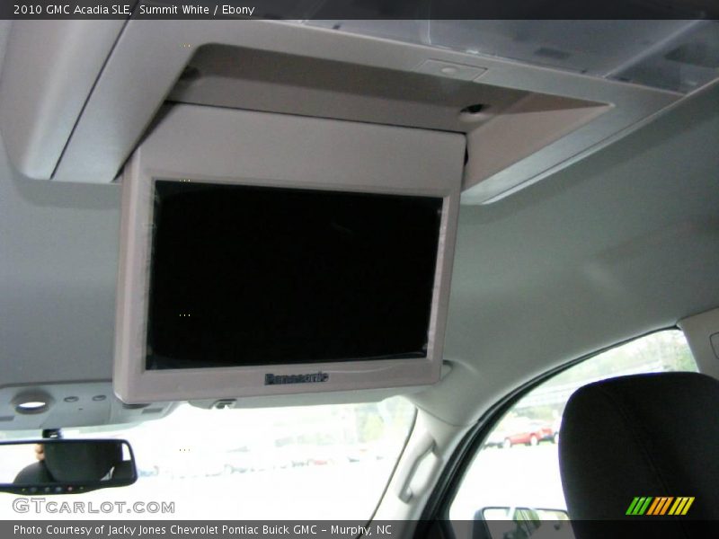 Summit White / Ebony 2010 GMC Acadia SLE