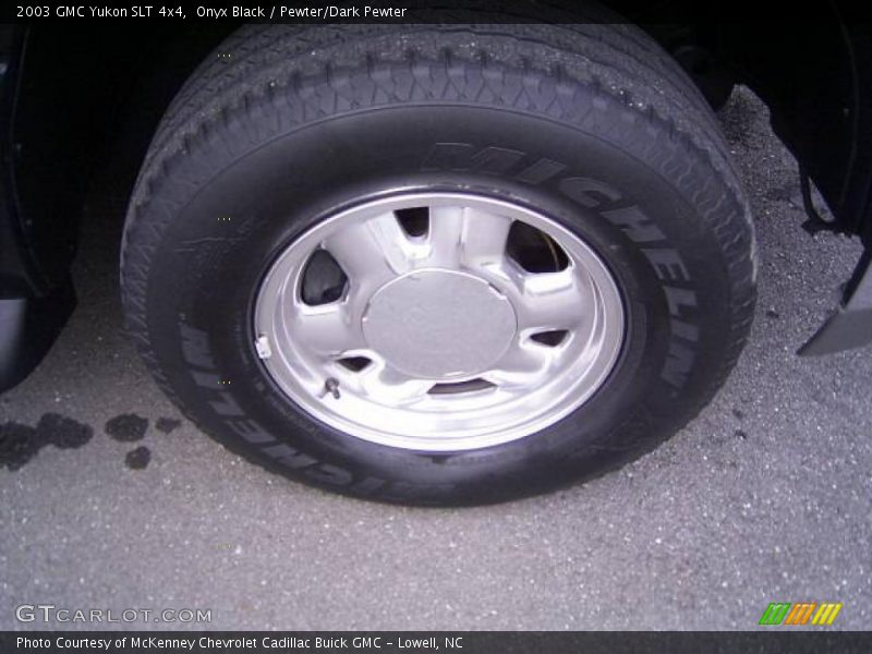 Onyx Black / Pewter/Dark Pewter 2003 GMC Yukon SLT 4x4