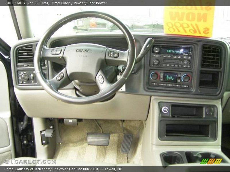 Onyx Black / Pewter/Dark Pewter 2003 GMC Yukon SLT 4x4