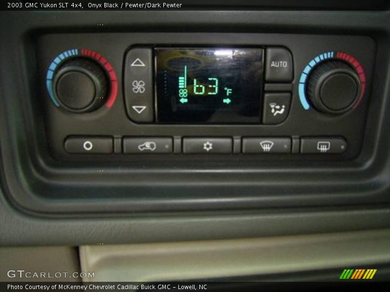 Onyx Black / Pewter/Dark Pewter 2003 GMC Yukon SLT 4x4