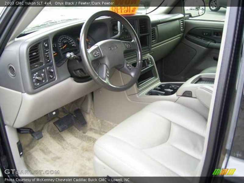 Onyx Black / Pewter/Dark Pewter 2003 GMC Yukon SLT 4x4