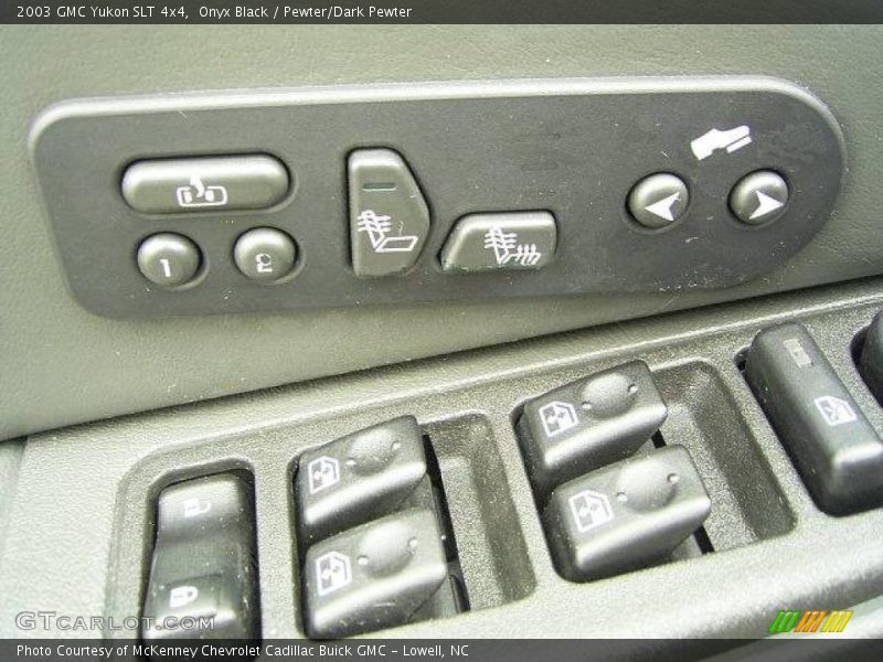 Onyx Black / Pewter/Dark Pewter 2003 GMC Yukon SLT 4x4