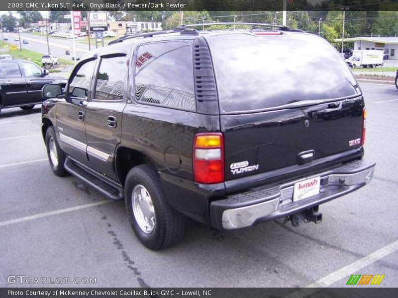 Onyx Black / Pewter/Dark Pewter 2003 GMC Yukon SLT 4x4