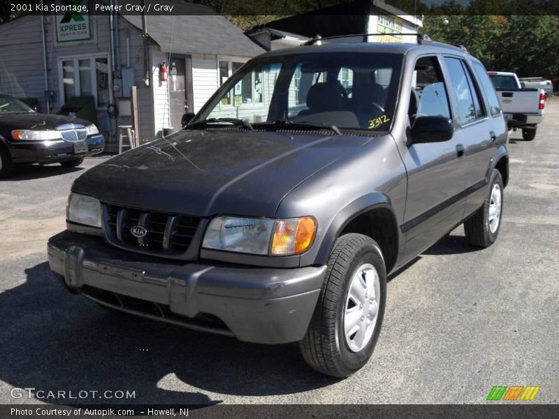 Pewter Gray / Gray 2001 Kia Sportage