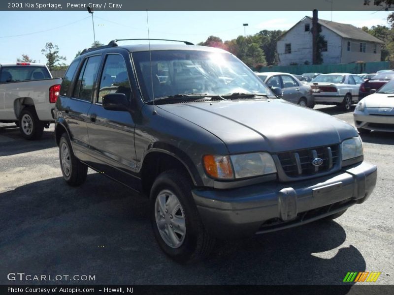 Pewter Gray / Gray 2001 Kia Sportage