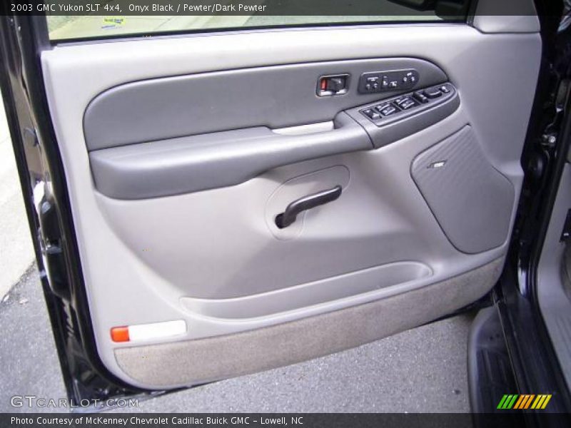 Onyx Black / Pewter/Dark Pewter 2003 GMC Yukon SLT 4x4