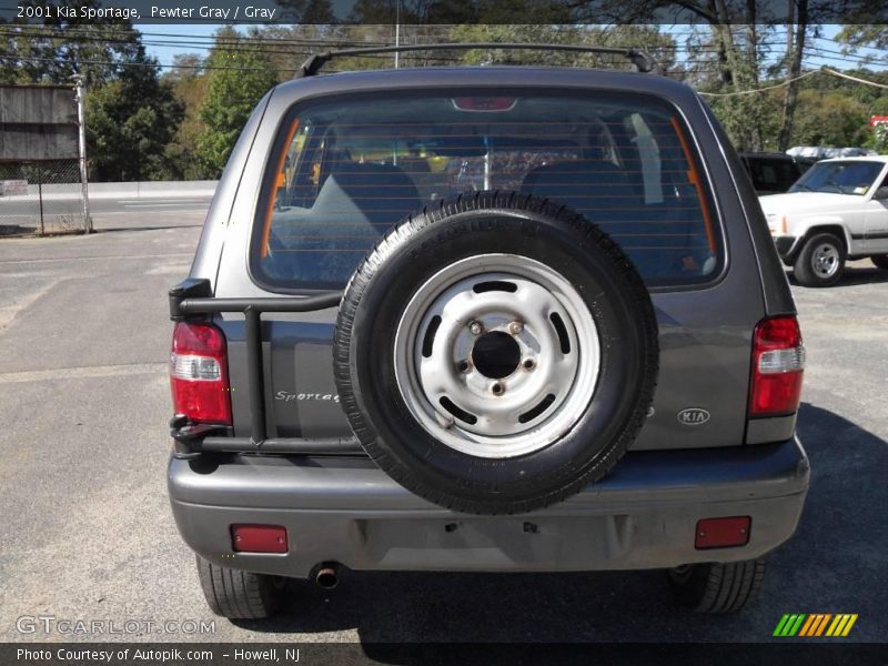 Pewter Gray / Gray 2001 Kia Sportage