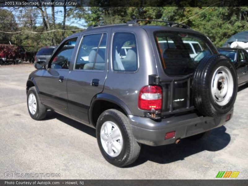Pewter Gray / Gray 2001 Kia Sportage