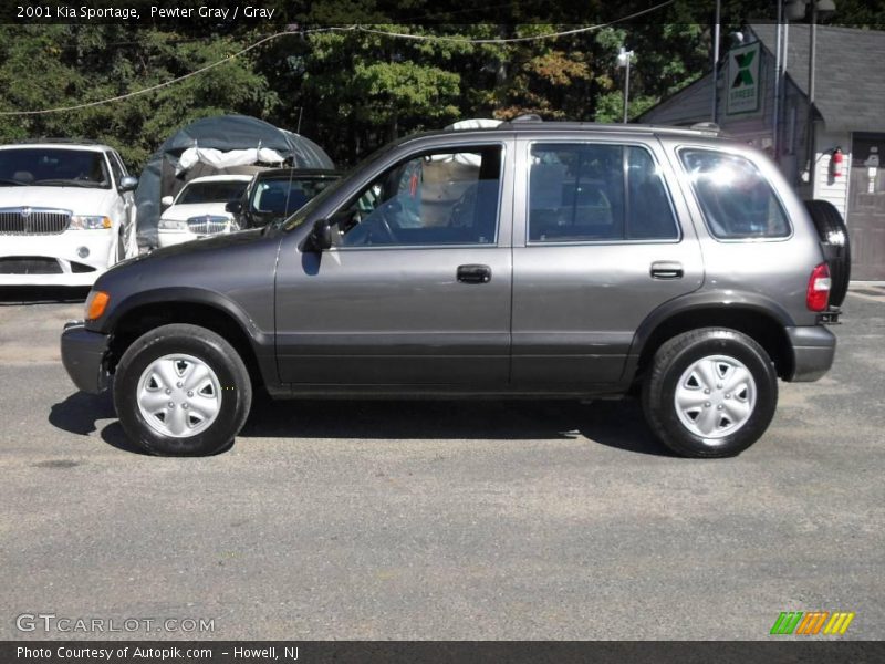 Pewter Gray / Gray 2001 Kia Sportage