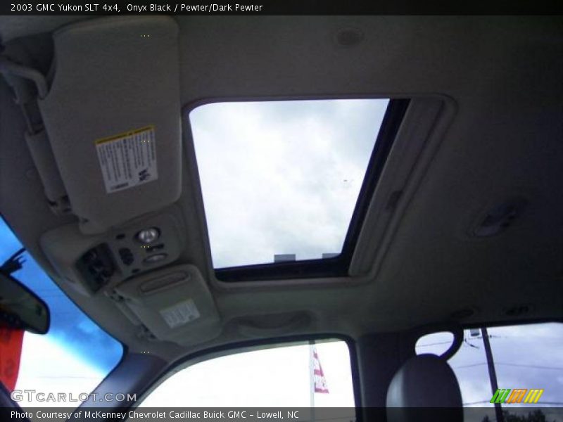 Onyx Black / Pewter/Dark Pewter 2003 GMC Yukon SLT 4x4