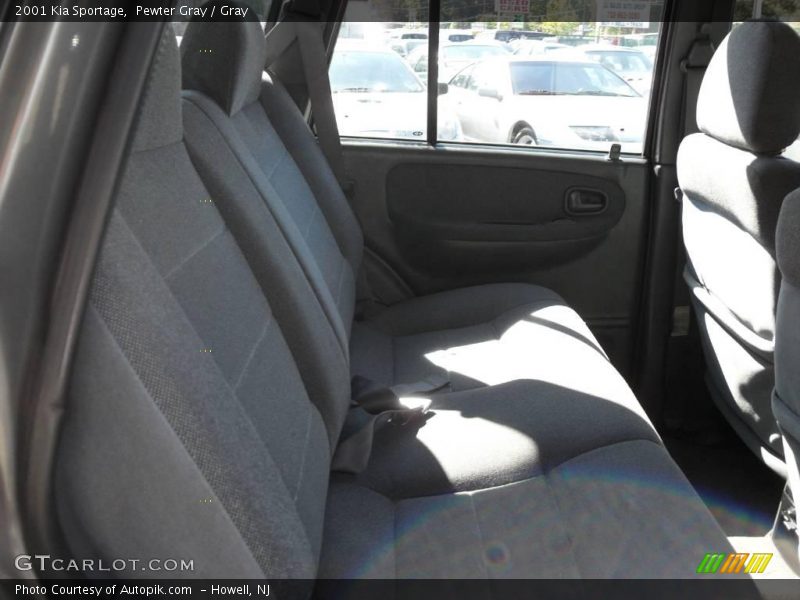 Pewter Gray / Gray 2001 Kia Sportage