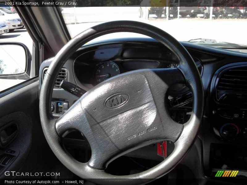 Pewter Gray / Gray 2001 Kia Sportage