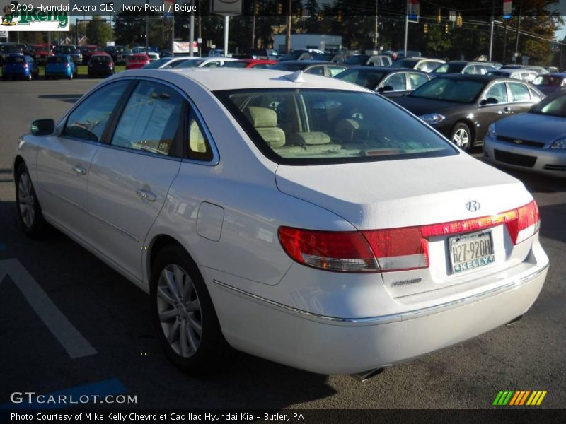 Ivory Pearl / Beige 2009 Hyundai Azera GLS