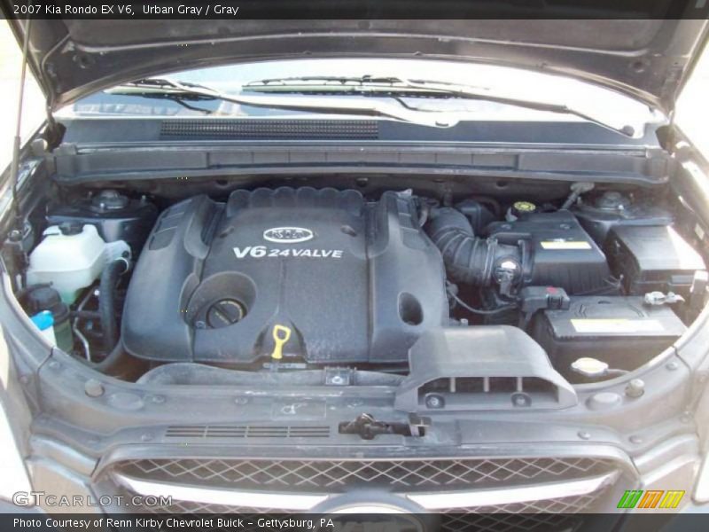 Urban Gray / Gray 2007 Kia Rondo EX V6