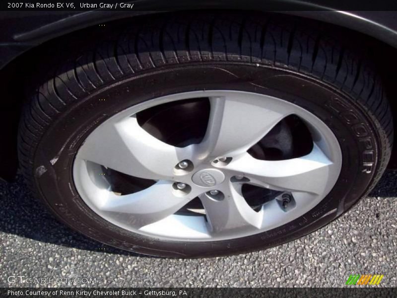 Urban Gray / Gray 2007 Kia Rondo EX V6
