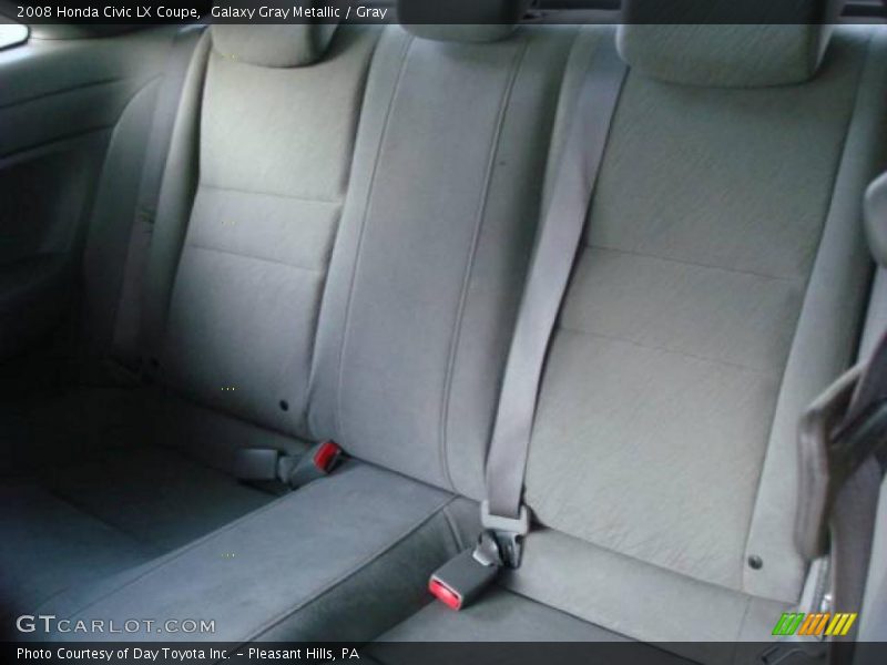 Galaxy Gray Metallic / Gray 2008 Honda Civic LX Coupe