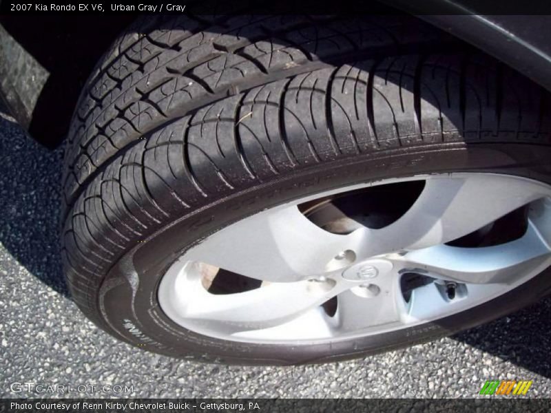 Urban Gray / Gray 2007 Kia Rondo EX V6